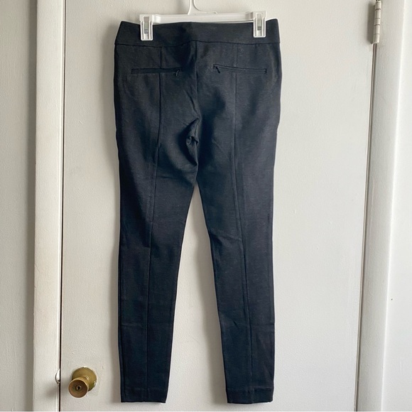 Loft Size 4 Dark Grey Skinny Ponte Pants - Picture 2 of 7